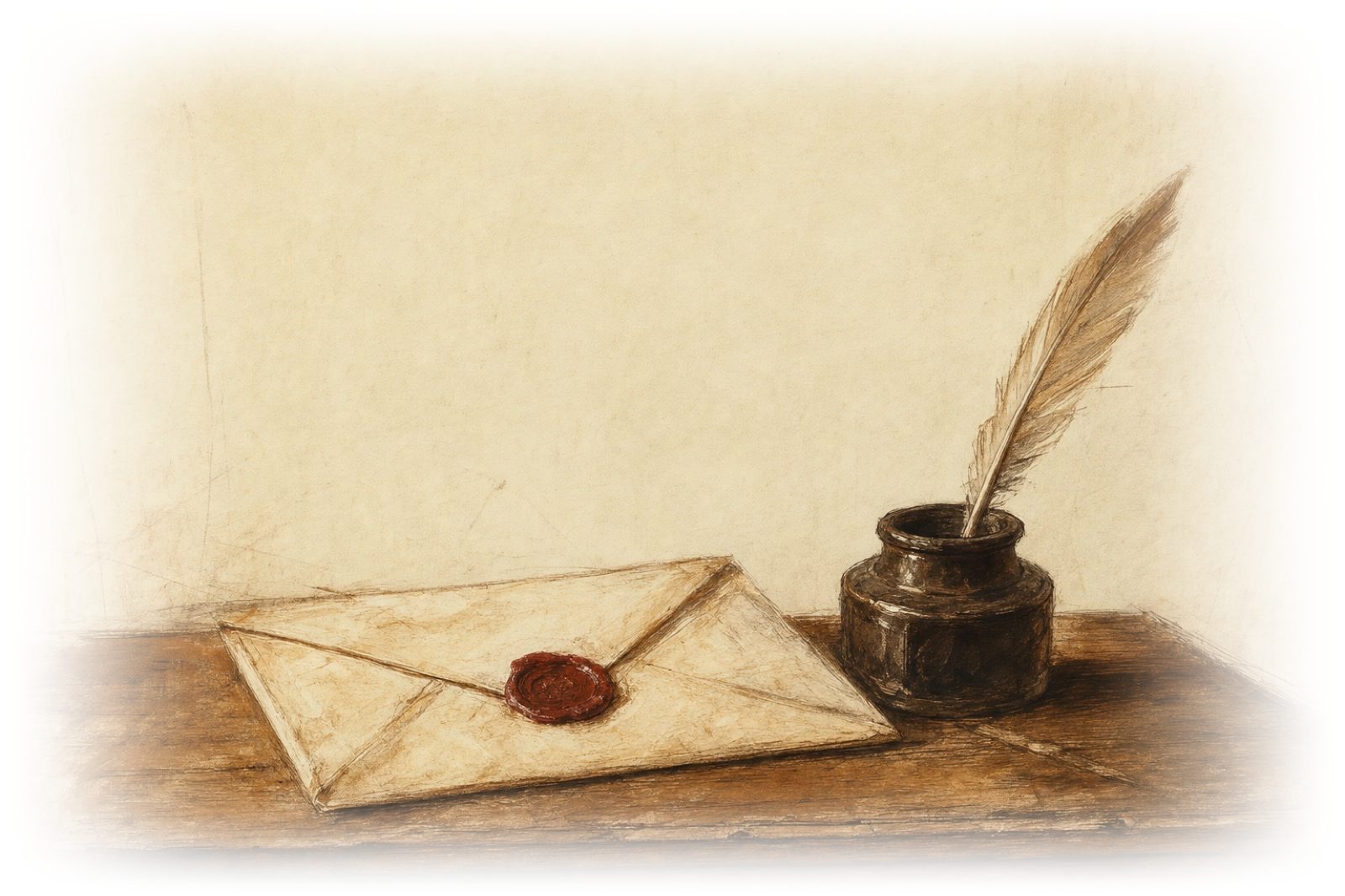 Study of a sealed letter