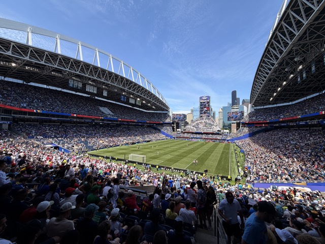 A Full Stadium and One Kickoff