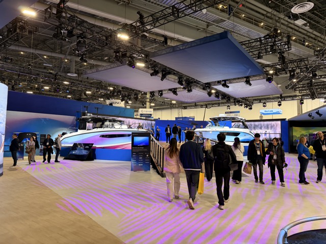 Why There Was a Yacht at the Tech Show